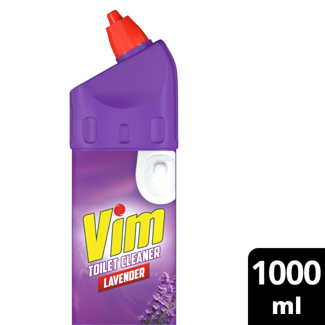 Vim Lavender Pink Power Toilet Cleaner 1Ltr